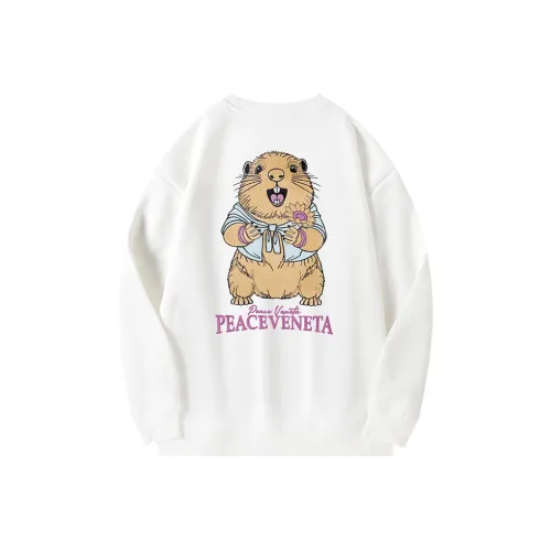 Streetwear Tribe Свободный крой Толстовка Унисекс