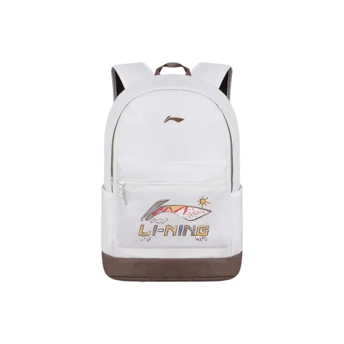 Лайнер Полиэстер Рюкзак Унисекс Бежевый