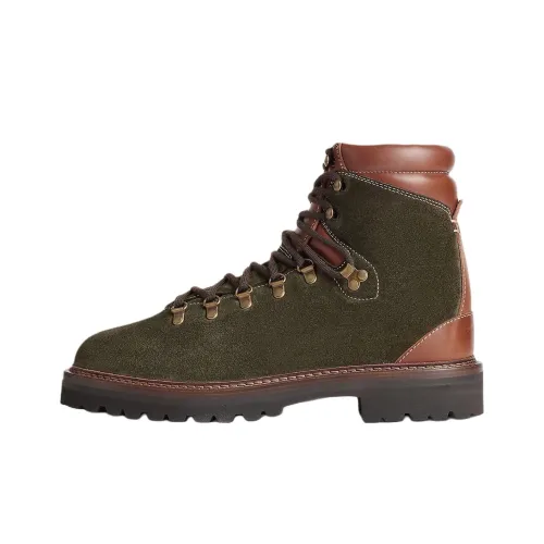 LAUREN RALPH LAUREN Halpin Короткий Аутдор 3,5 см Мужской Зеленый