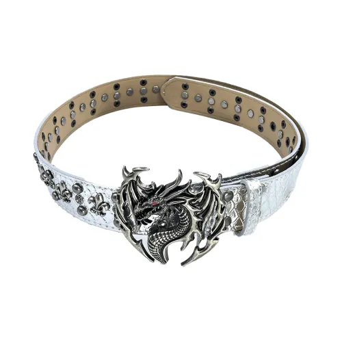 JKEM ПУ (полиуретан) Сплав Кожаные ремни Унисекс 3,8 см