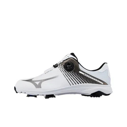 Mizuno NEXLITE GS BOA Golf Shoes Black White Unisex Mizuno NEXLITE GS BOA Гольф Обувь Черный Белый Унисекс