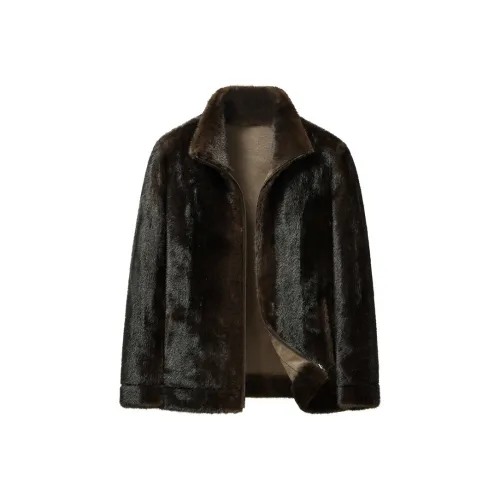 SENJIALUO Мужская кожа и мех