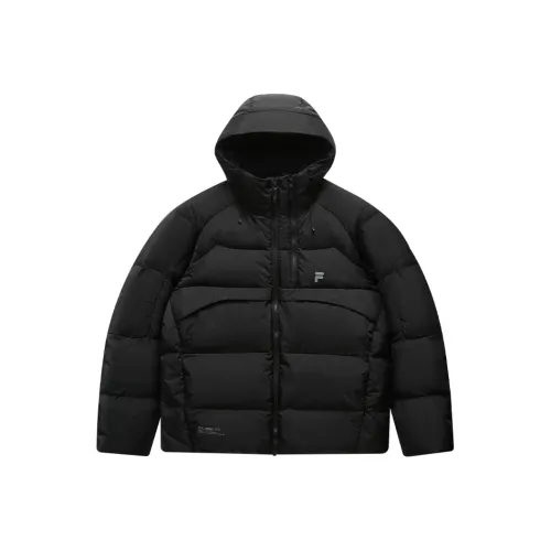 FILA FUSION Пуховик Мужской Глубокий Черный