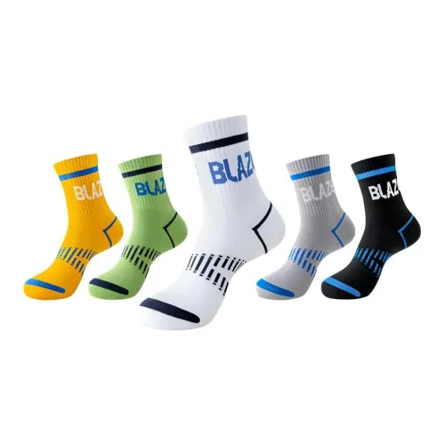 MIIOW Весенние и Осенние носки до щиколотки мужские упаковка из 5 пар