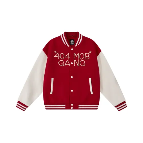 404MOB GANG Бейсбольная куртка Унисекс