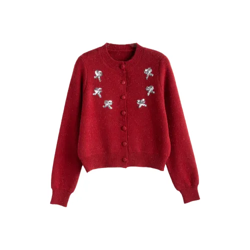 Tonlion Темно-красный Женский Трикотаж