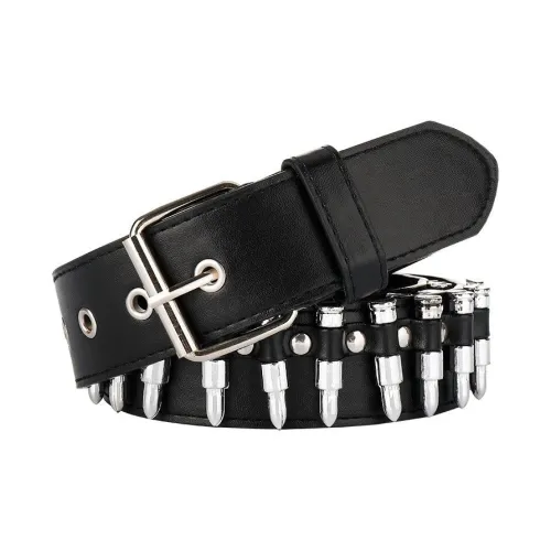 JKEM Ремни из ПУ (полиуретана) кожа унисекс 3,8 см