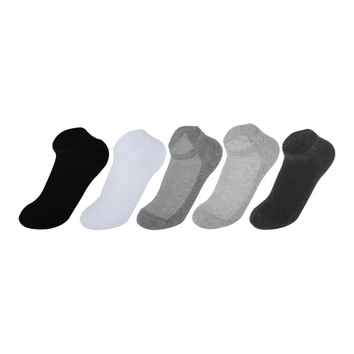 Koxuani Низкие носки унисекс упаковка из 5 пар