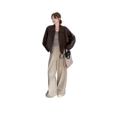 Куртка из кожи Kangaroo женская