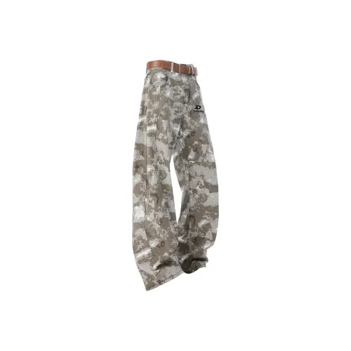 DAREASY Цифровой Камуфляж Унисекс Джинсы