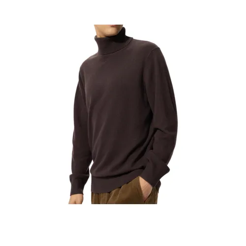 UNIQLO Коричневые Мужские Свитера