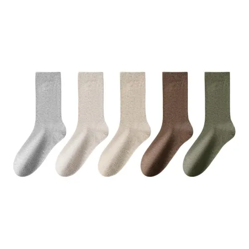 MIIOW Носки до колена мужские упаковка из 5 пар