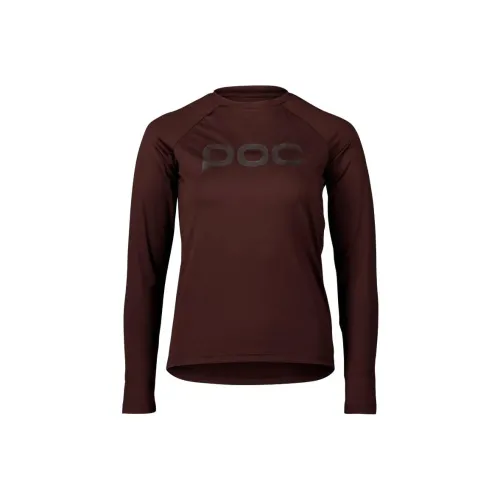POC Коричневый Женские T-рубашки