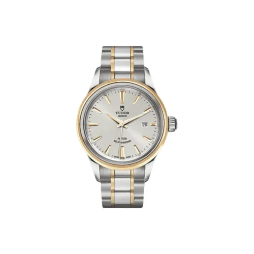 TUDOR Wind Style Collection Автоматический Механический Механизм Женские Часы 28 мм Серебристый Циферблат