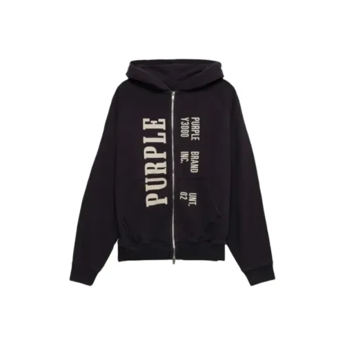 Purple Brand Черные Мужские Толстовки