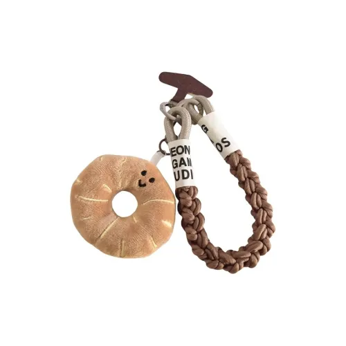 KEBO Смайлик Пончик Ключ Украшение Мобильный телефон Цепочка Плюшевый Подвеска 8 см Высокий