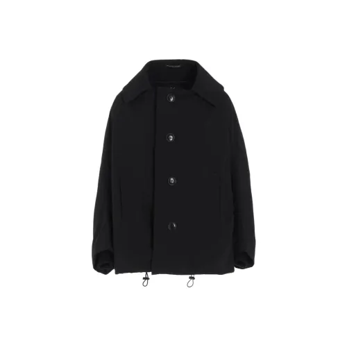 Yohji Yamamoto Y'S FW25 NY Винтаж Оксфорд Короткий Пальто Куртки Пальто Женские