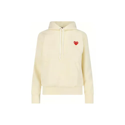 CDG Play Толстовка Женская Белая