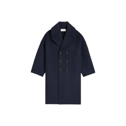 CELINE Морской Синий Женский Пальто