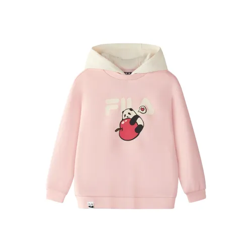 FILA KIDS Ароматный Ягодный Розовый Детские Свитшоты
