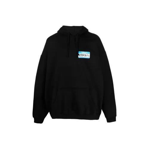 Vetements Свитшот Унисекс Черный