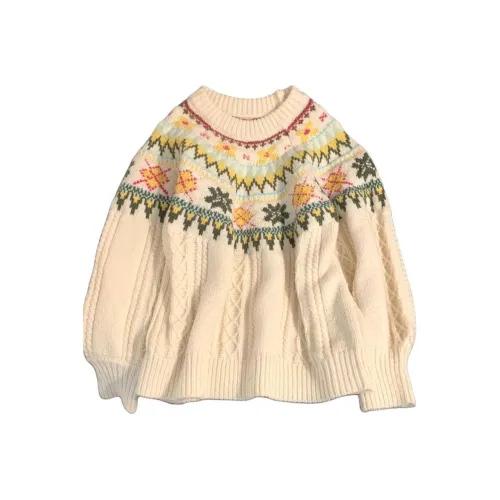 GOSO Белый Свитер Женские Трикотаж