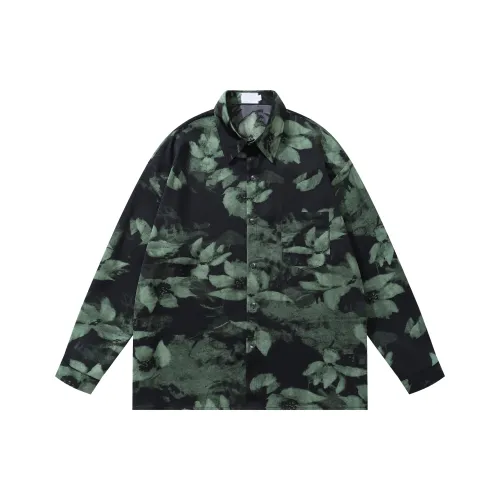 51XXHA Монохромный Унисекс Рубашки