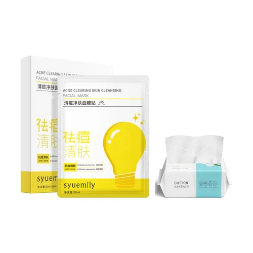 SHIYUE Маленький луковый Bulb Борьба с акне Маска для лица Увлажняющая Акне Очищение И Кожа Успокаивающий Листовые маски