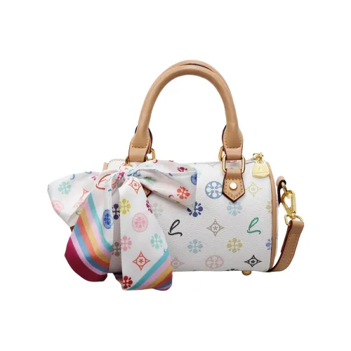 WRELS ПУ (полиуретан) Сумка Стандартная THREE Цвет Кофейный и Абрикос Кофейный и Коричневый