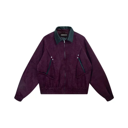 98SQUID Бургунди Унисекс Куртки