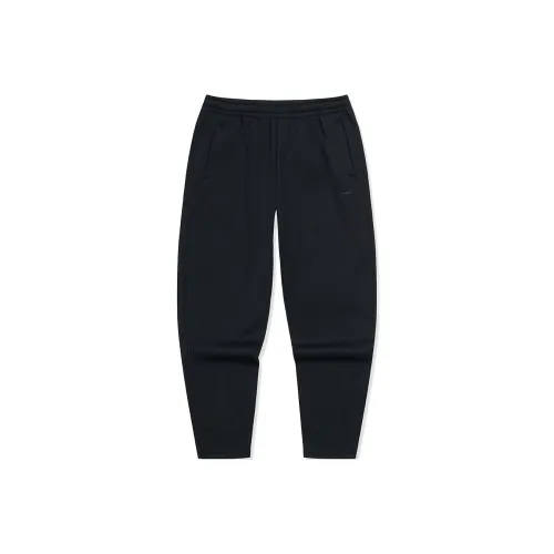 Erke Variety Training Collection Вязаные тренировочные брюки Мужской Глубокий черный