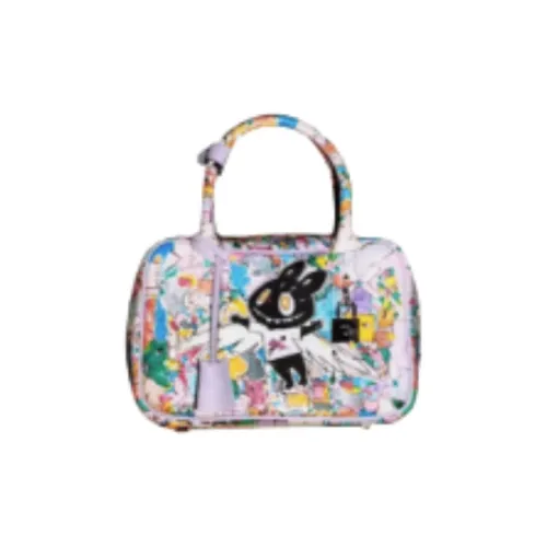 Moynat Kasing Lung Дракон Дом Шаговый шов Коллаборация Дизайн Сумка Женские Многоцветный