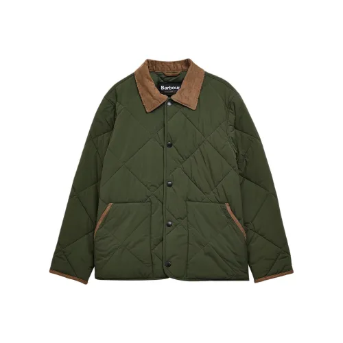BARBOUR Оливково-зеленые Мужские Куртки