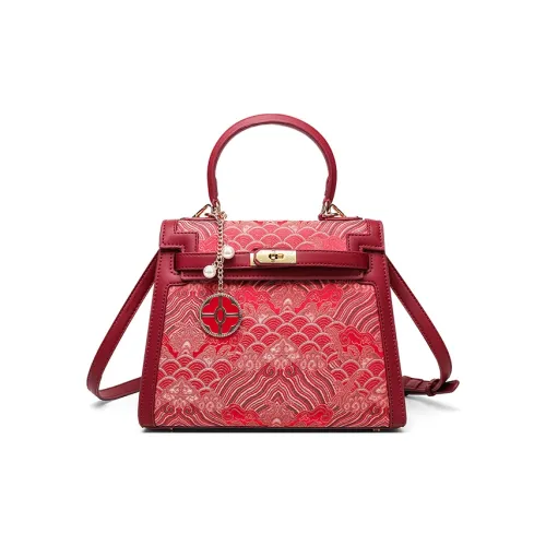 CLEVER KETCH ПУ (полиуретан) Сумка Стандартная Женская Красная