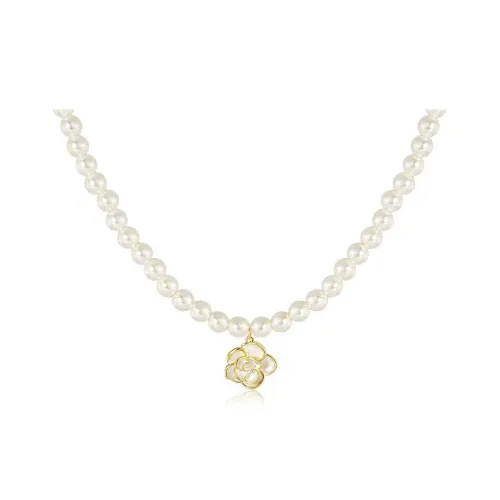 HAZYOU Искусственная жемчужина Ожерелья Женские