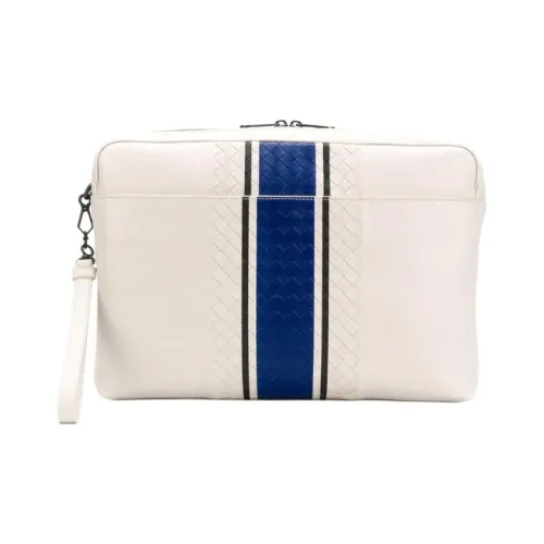 Bottega Veneta Телячья кожа Клатч Мужской Белый