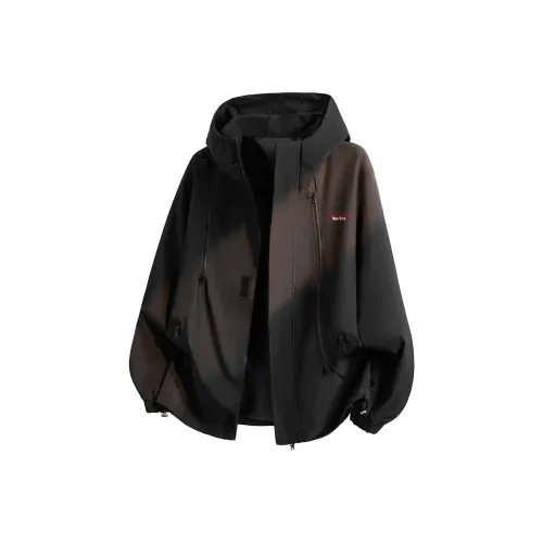 MEGA METRO Черный Унисекс Куртки