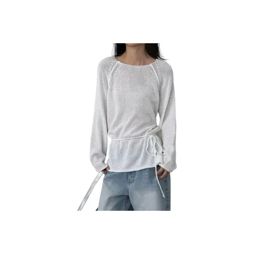 OURUOKE Белый Женский Трикотаж