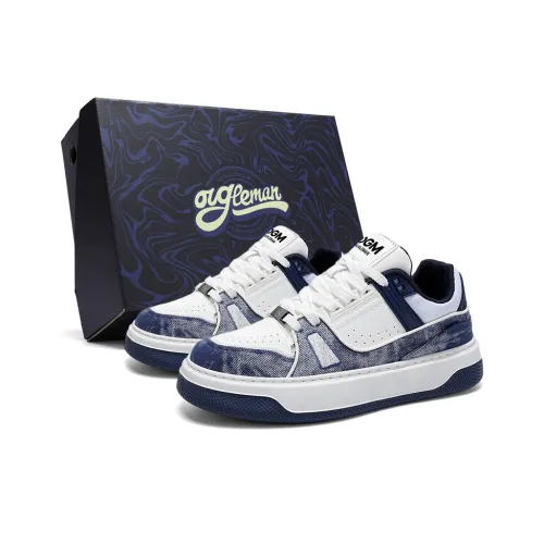 OUGLEMEN Обувь Износостойкая и противоскользящая Низкий топ Повседневная обувь Мужская