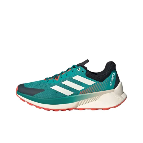 adidas Terrex Soulstride Flow Дышащий Поддерживающий и Легкий Бег по тропам Обувь Мужская Циановый