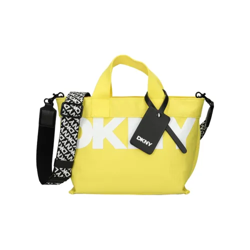 DKNY Хлопок Тоут Сумка Сумка для покупок Сумка через плечо Сумка Женская Банановый Желтый