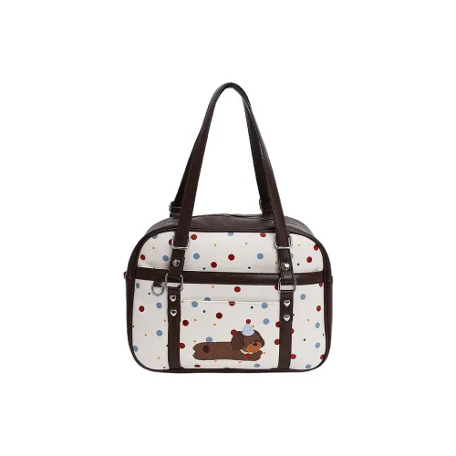 Miss Angel ПУ (полиуретан) Сумка через плечо Женская Кофейного цвета