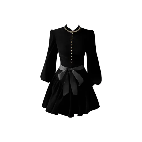 COHX Длинное платье с длинным рукавом женское