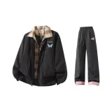 Черный топ + Черные брюки