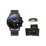 Механический Ветер-Ночной Угольно-черный [Disney Mickey Прохладный Подарочная коробка + Браслет]