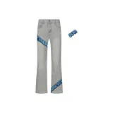 Дымчато-серый - Полу-эластичный пояс