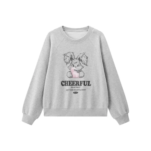 LEDIN Сиренево-серый В наличии Женские Свитшоты