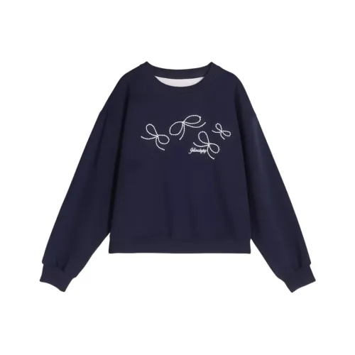 Nathania Темно-синие Женские Свитшоты