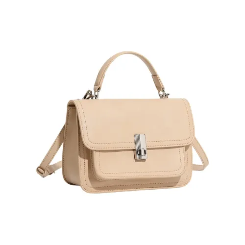 TRAILSGEAR Коровья кожа Сумка Стандартная Женская Абрикос Черный Коричневый