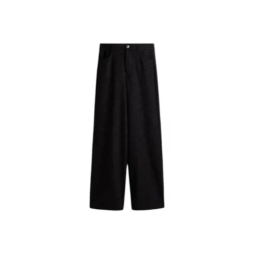 H M Черные Женские Повседневные Штаны